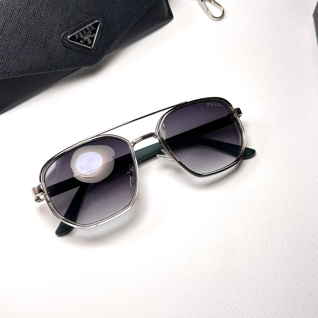 Prada Geo Double Bridge 2183 - Gray Gradient