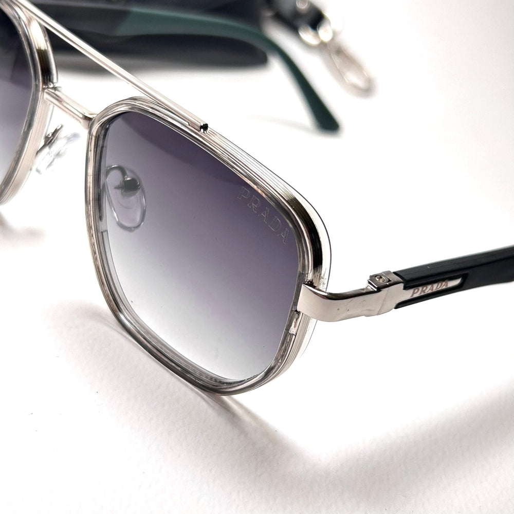 Prada Geo Double Bridge 2183 - Gray Gradient