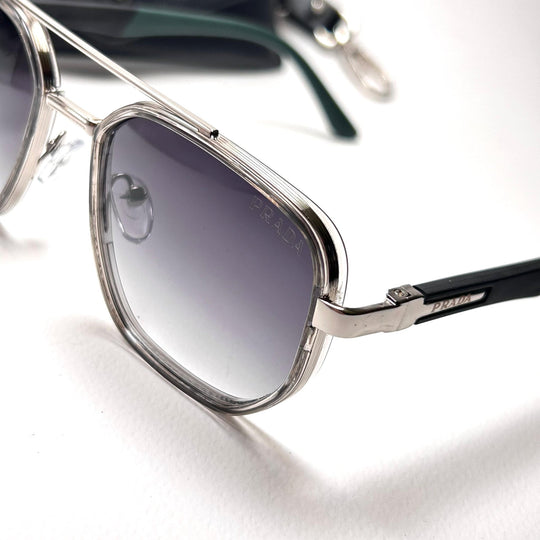 Prada Geo Double Bridge 2183 - Gray Gradient