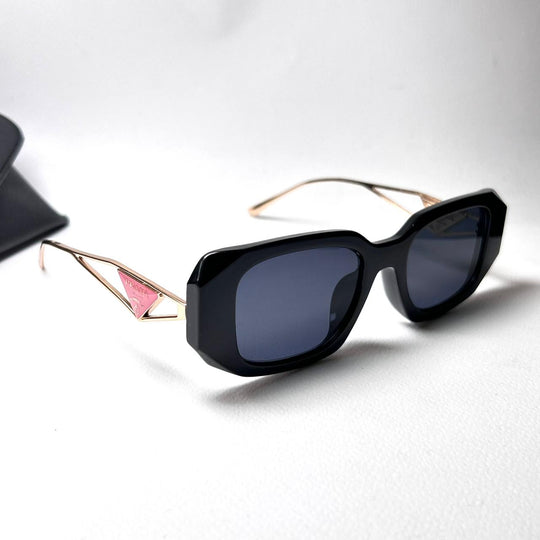 Prada Geo PR17WS Design - Golden Black