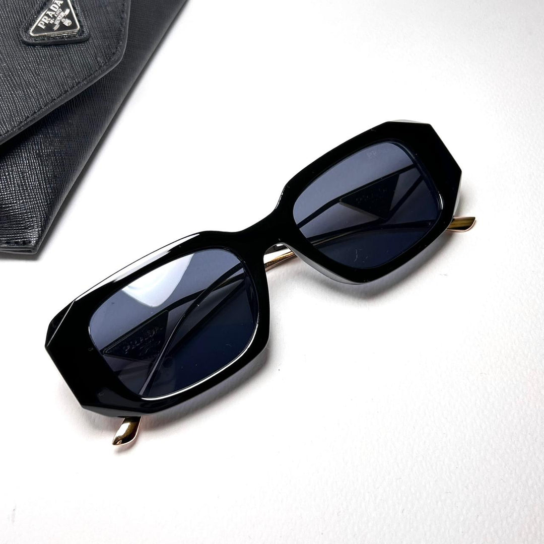 Prada Geo PR17WS Design - Golden Black