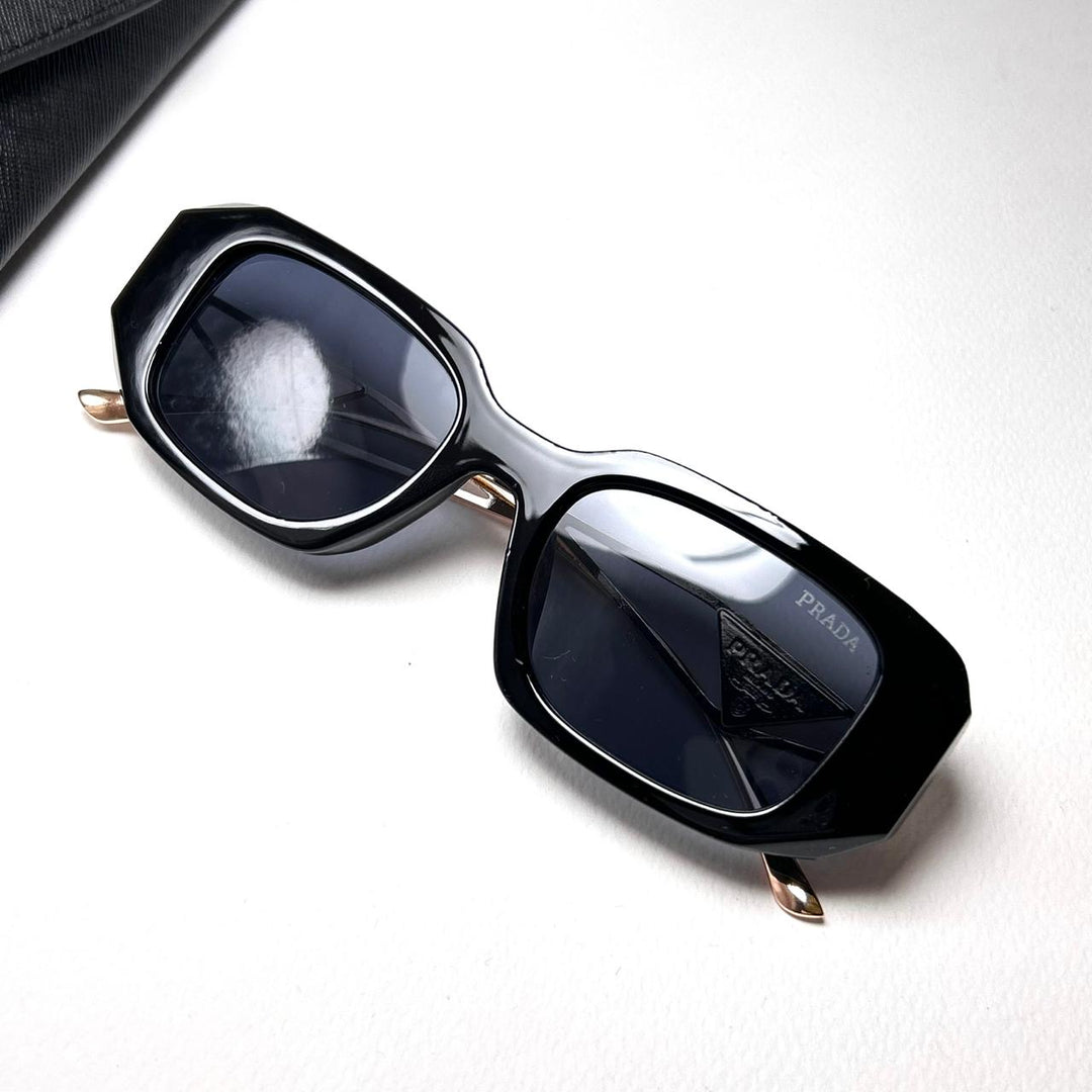 Prada Geo PR17WS Design - Golden Black