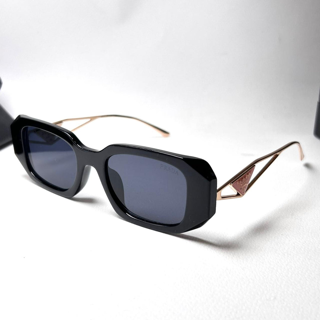 Prada Geo PR17WS Design - Golden Black