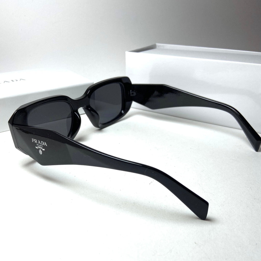Prada Geometric Black Gloss