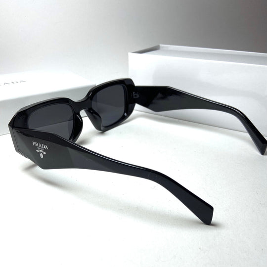 Prada Geometric Black Gloss