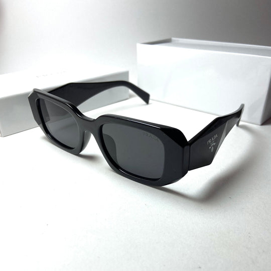 Prada Geometric Black Gloss