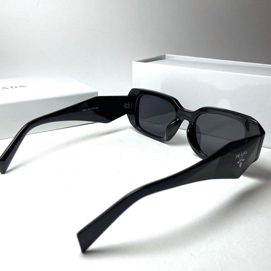 Prada Geometric Black Gloss