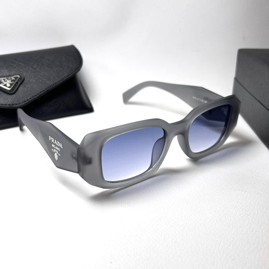Prada Geometric - Gray Blue