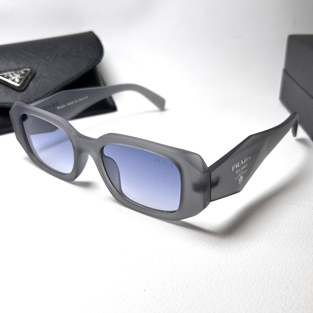Prada Geometric - Gray Blue