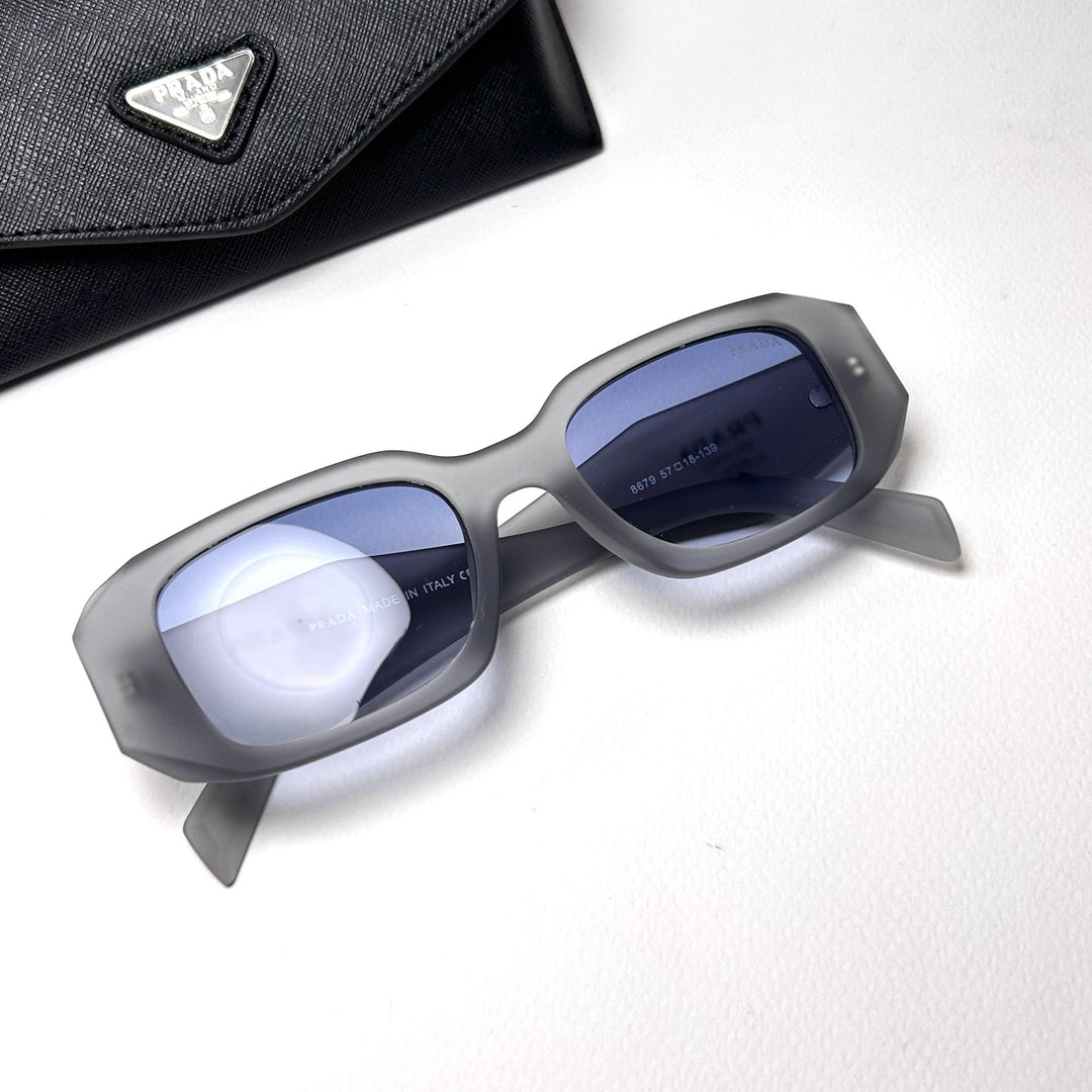 Prada Geometric - Gray Blue