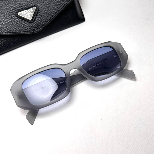 Prada Geometric - Gray Blue