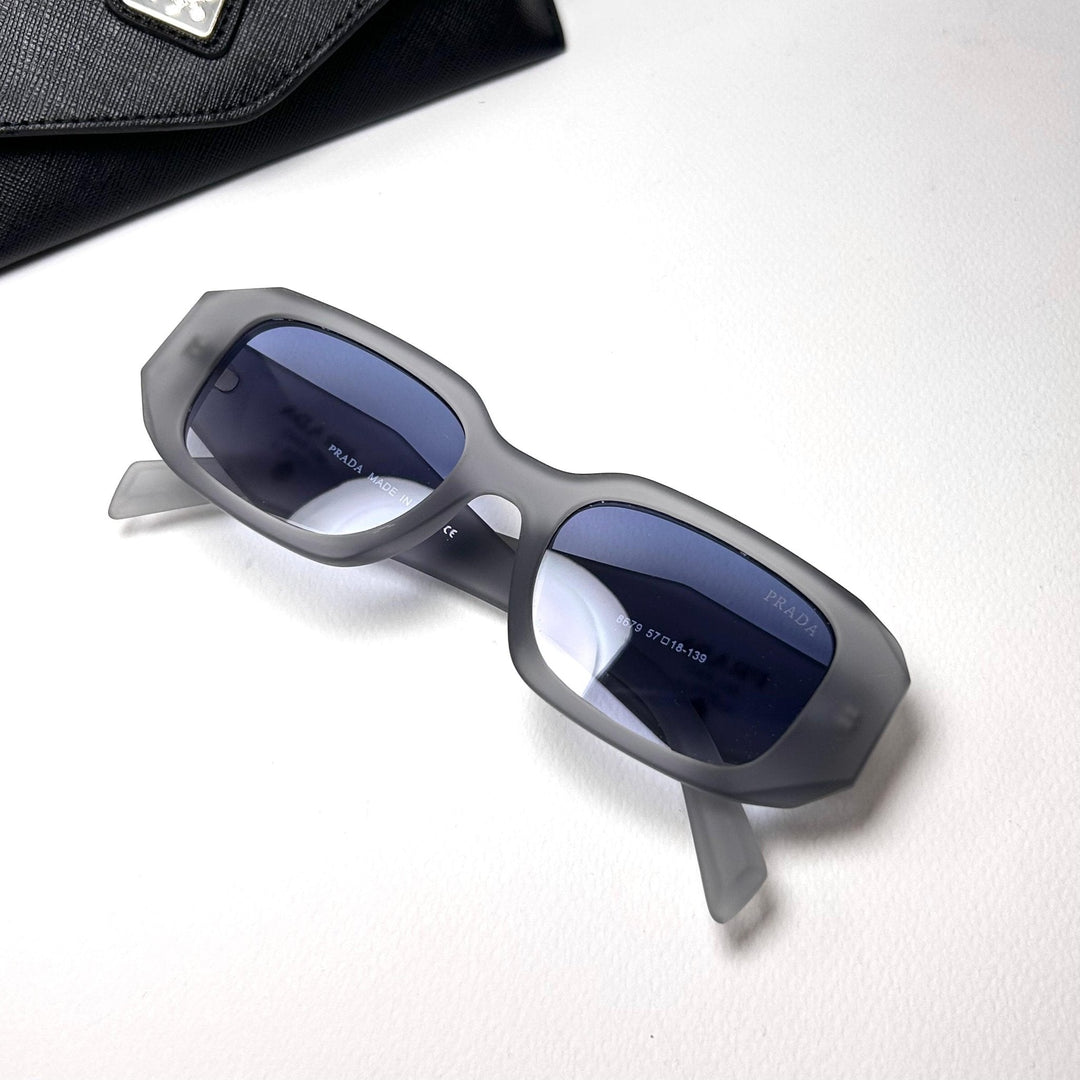 Prada Geometric - Gray Blue