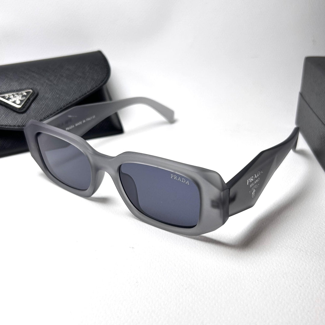 Prada Geometric - Gray Matte