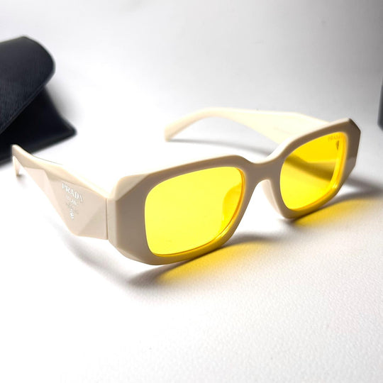 Prada Geometric - Ivory Yellow