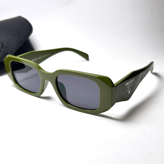 Prada Geometric - Oily Green