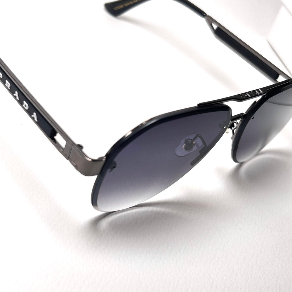 Prada Linea Rossa Aviator - Full Black