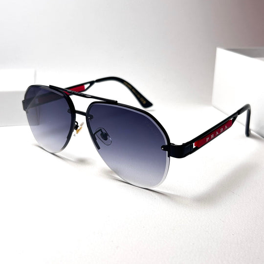 Prada Linea Rossa Aviator - Gray Gradient