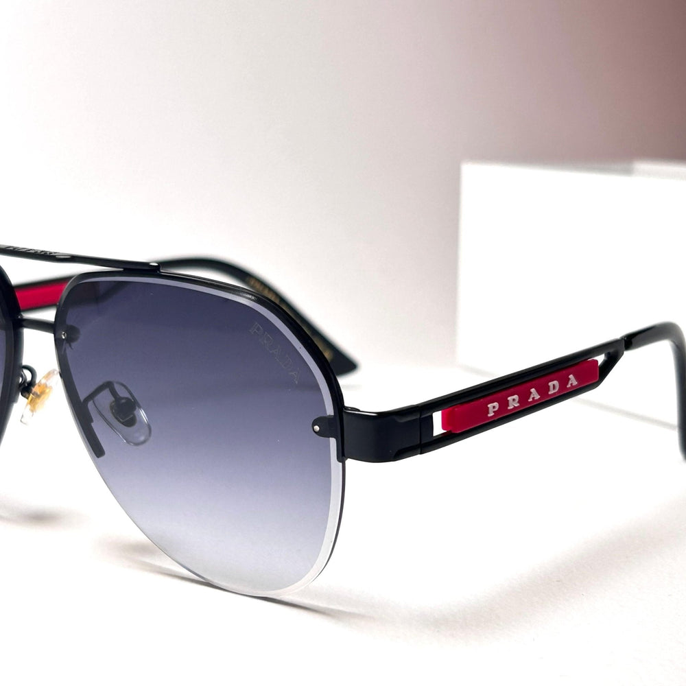 Prada Linea Rossa Aviator - Gray Gradient