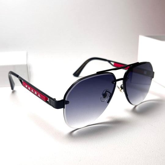 Prada Linea Rossa Aviator - Gray Gradient