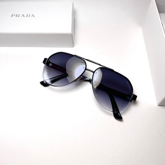 Prada Linea Rossa Aviator - Gray Gradient