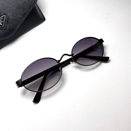 Prada Oval PRB56S - Black Gradient
