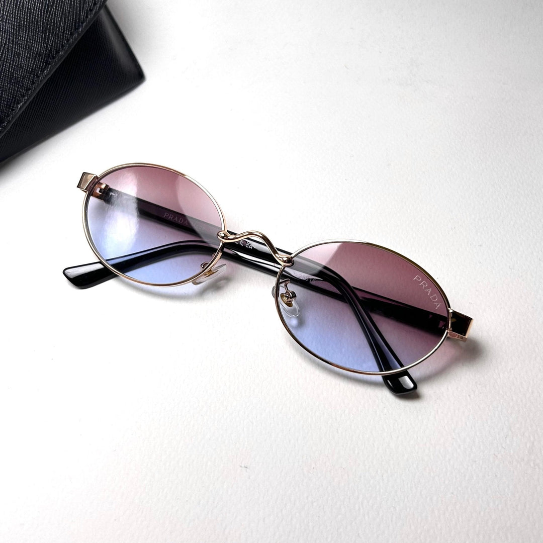 Prada Oval PRB56S - Sunset Gradient
