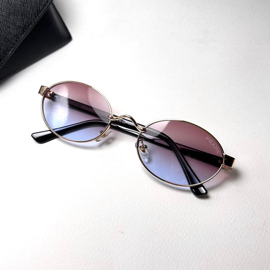 Prada Oval PRB56S - Sunset Gradient