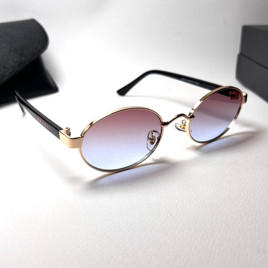 Prada Oval PRB56S - Sunset Gradient