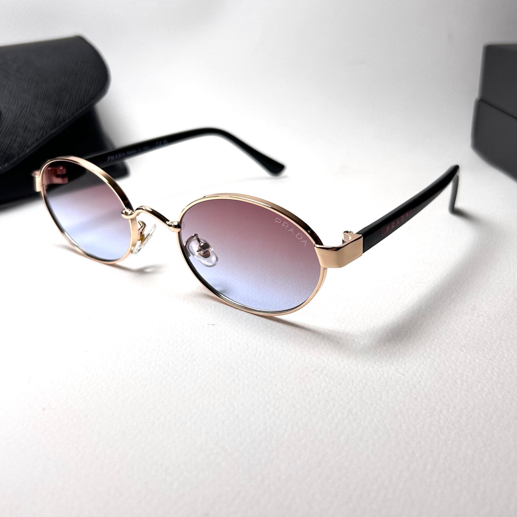 Prada Oval PRB56S - Sunset Gradient