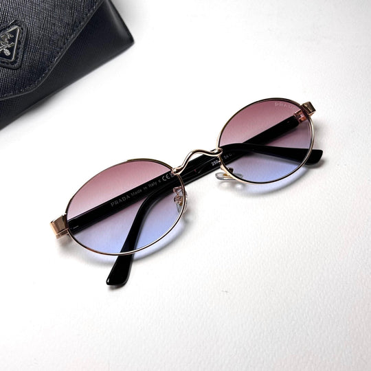 Prada Oval PRB56S - Sunset Gradient