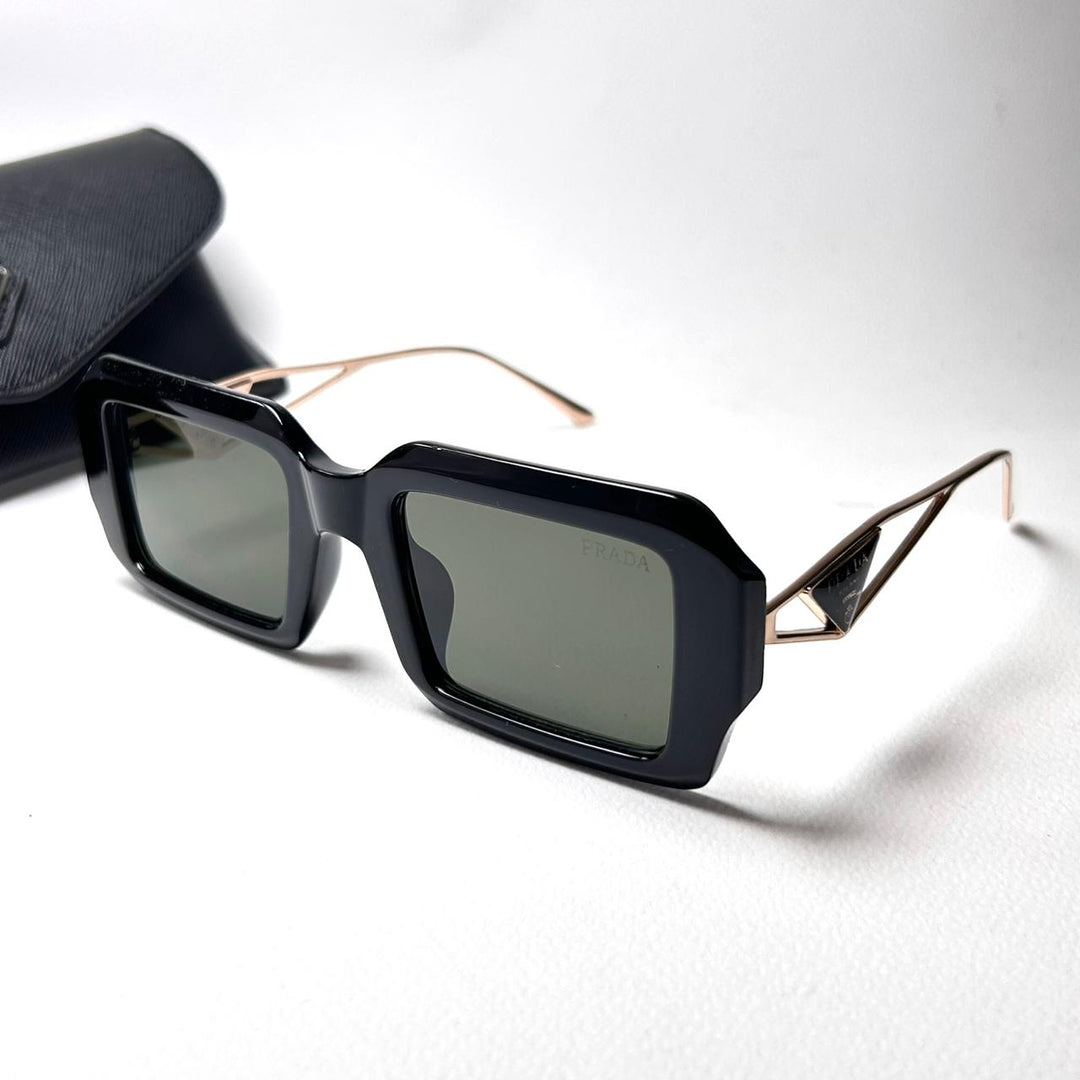 Prada Rectangle PRa07s Design - Oily Green
