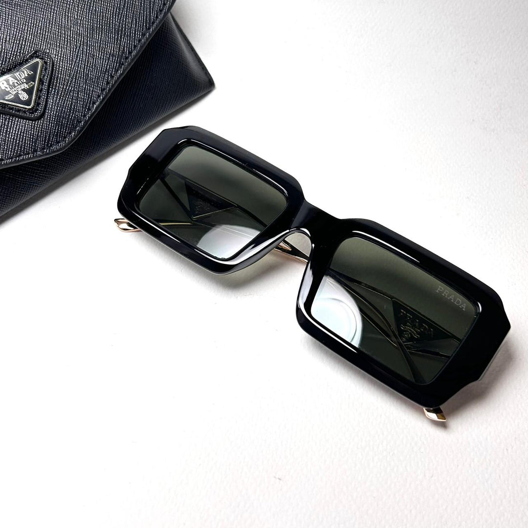 Prada Rectangle PRa07s Design - Oily Green