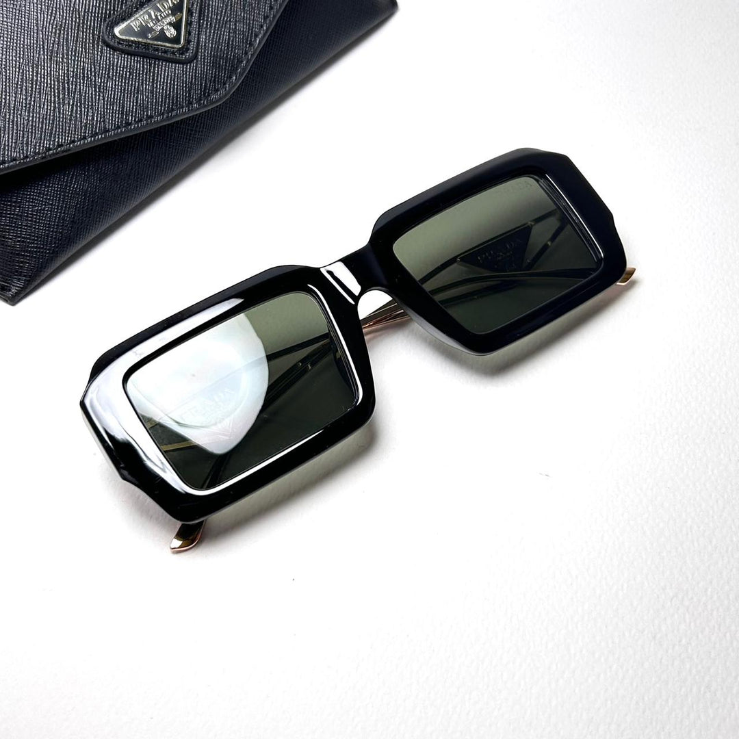 Prada Rectangle PRa07s Design - Oily Green
