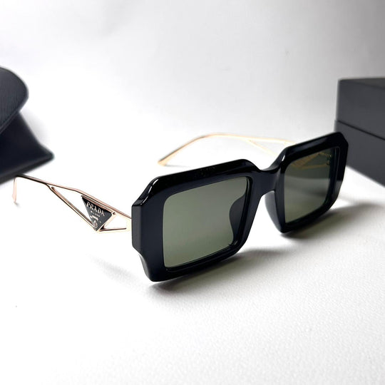 Prada Rectangle PRa07s Design - Oily Green
