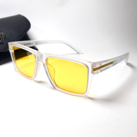 Prada Rectangular WF2236 - Yellow