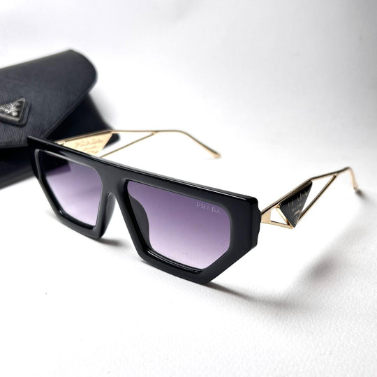 Prada Retro Flat - Black Purple Gradient