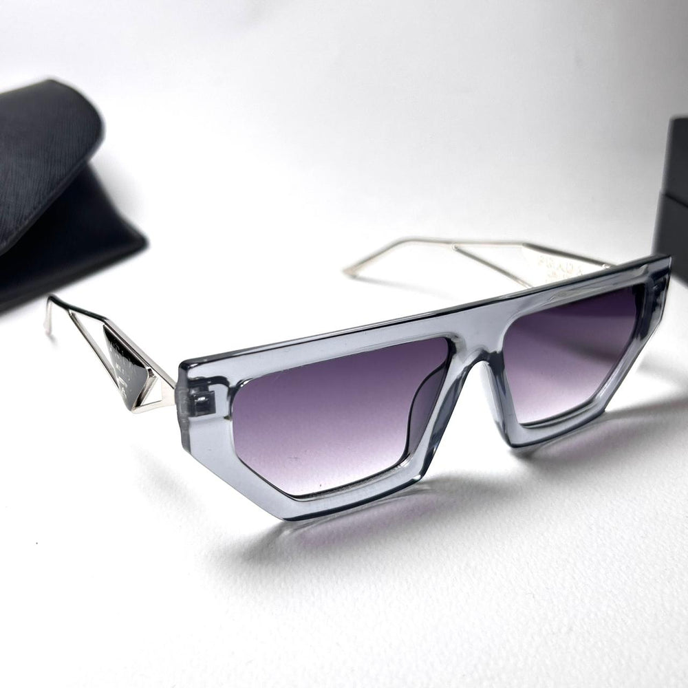 Prada Retro Flat - Transparent Purple Gradient