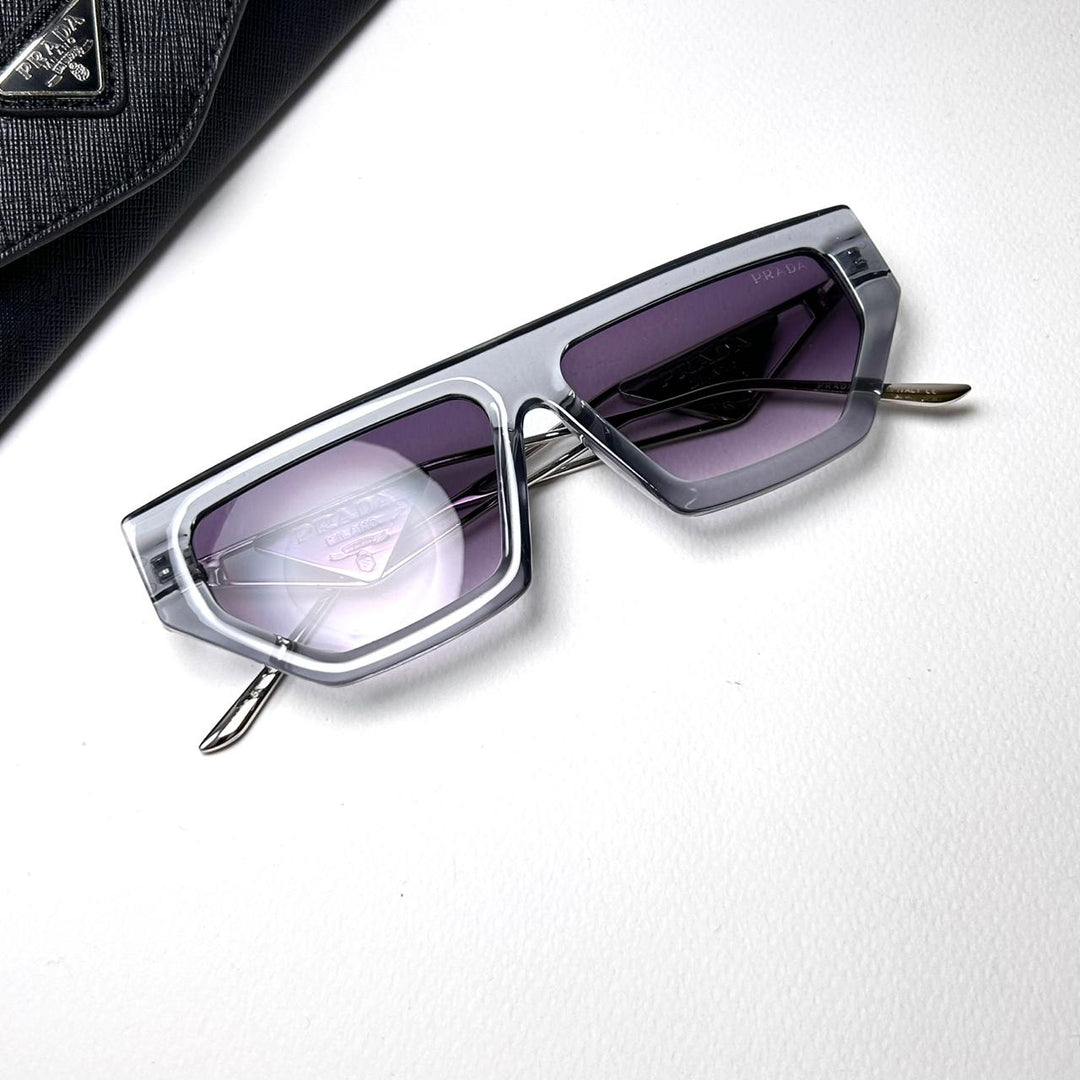 Prada Retro Flat - Transparent Purple Gradient