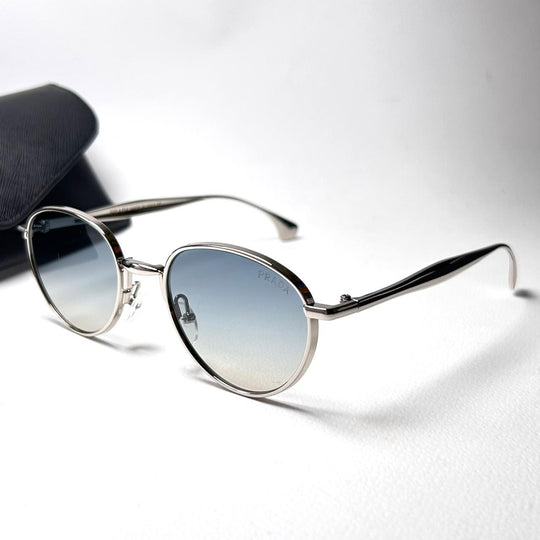 Prada Round B – Blue Gradient