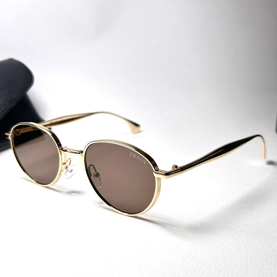 Prada Round B – Golden Brown