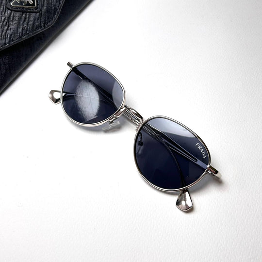 Prada Round B – Silver Black