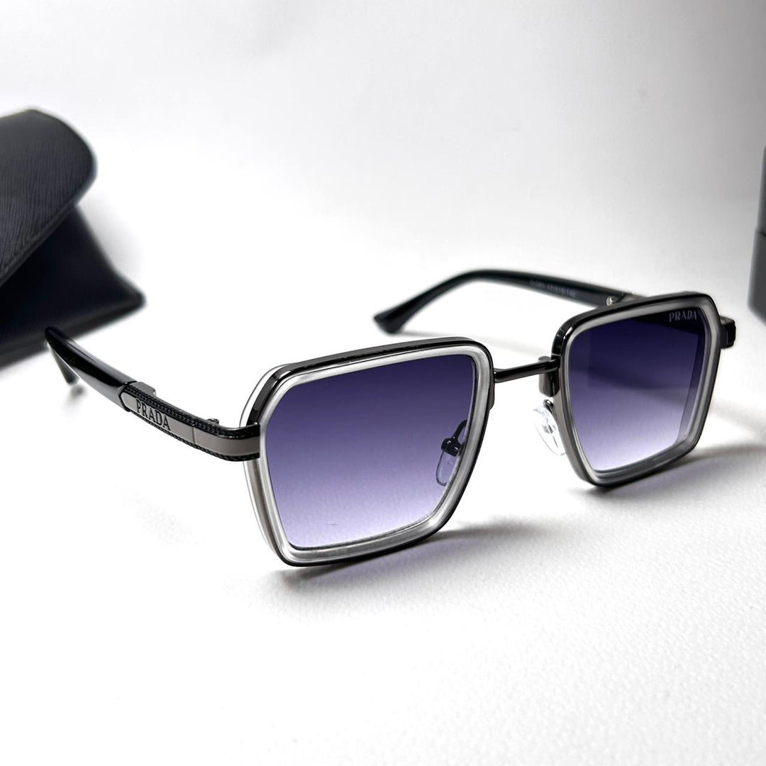 Prada Square 581 - Blue Gradient