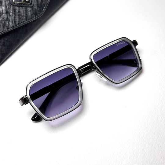 Prada Square 581 - Blue Gradient