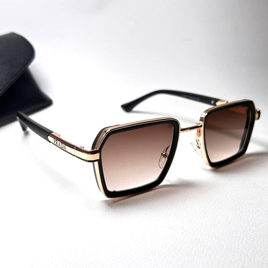 Prada Square 581 - Brown Gradient