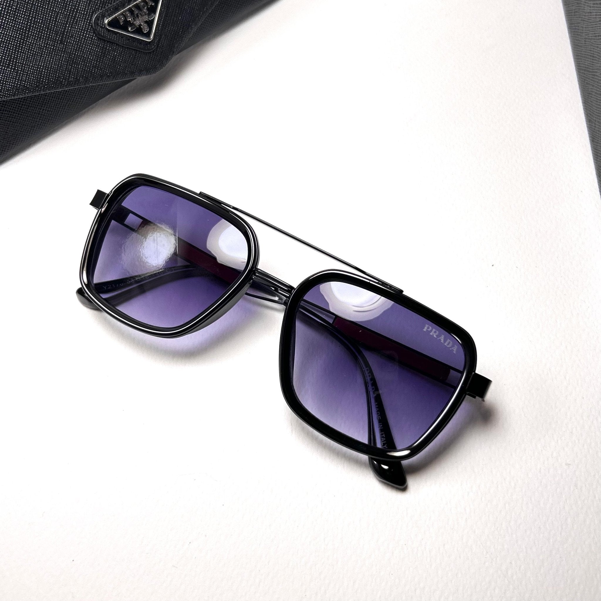 Prada Square Double Bridge 2178 - Purple Gradient
