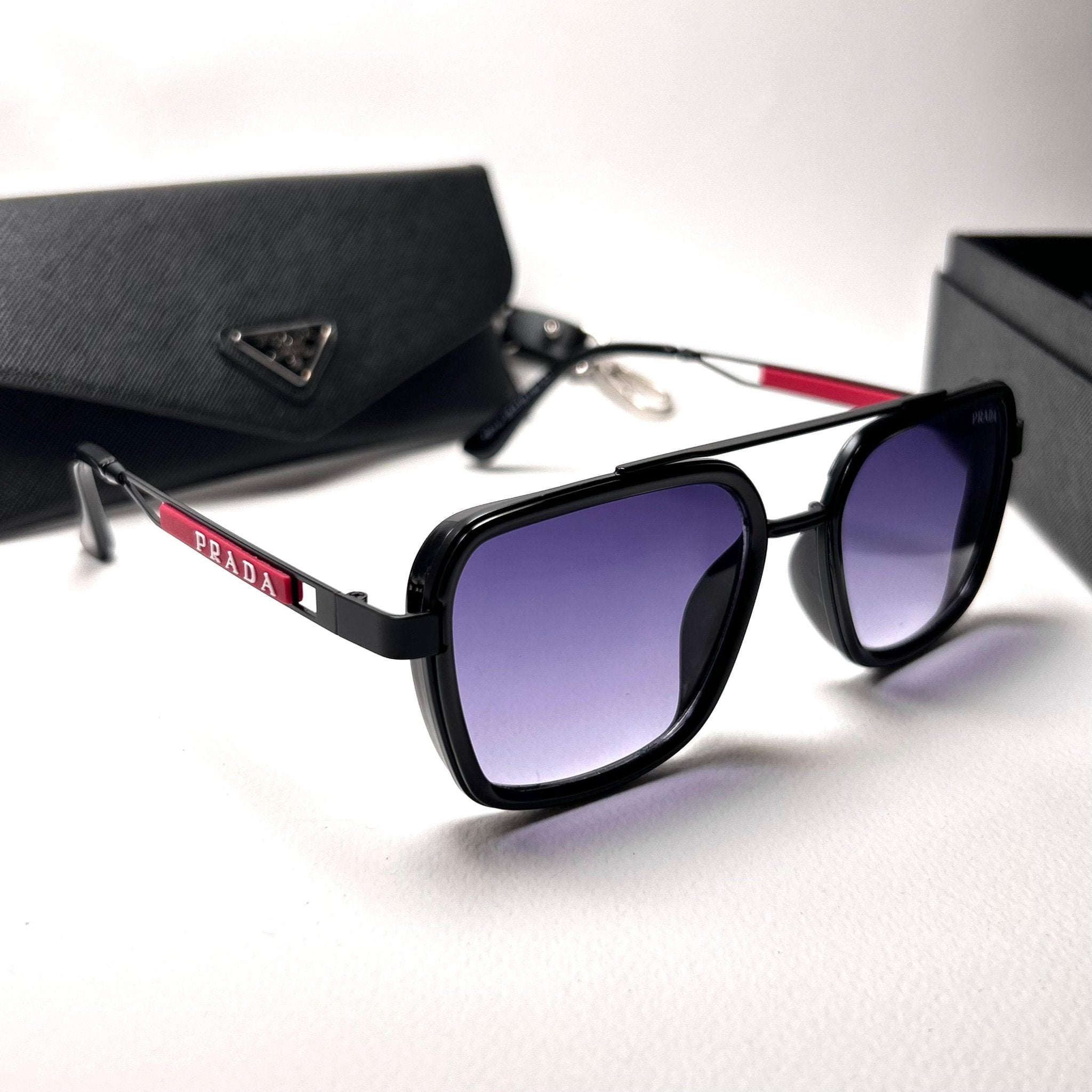 Prada Square Double Bridge 2178 - Purple Gradient