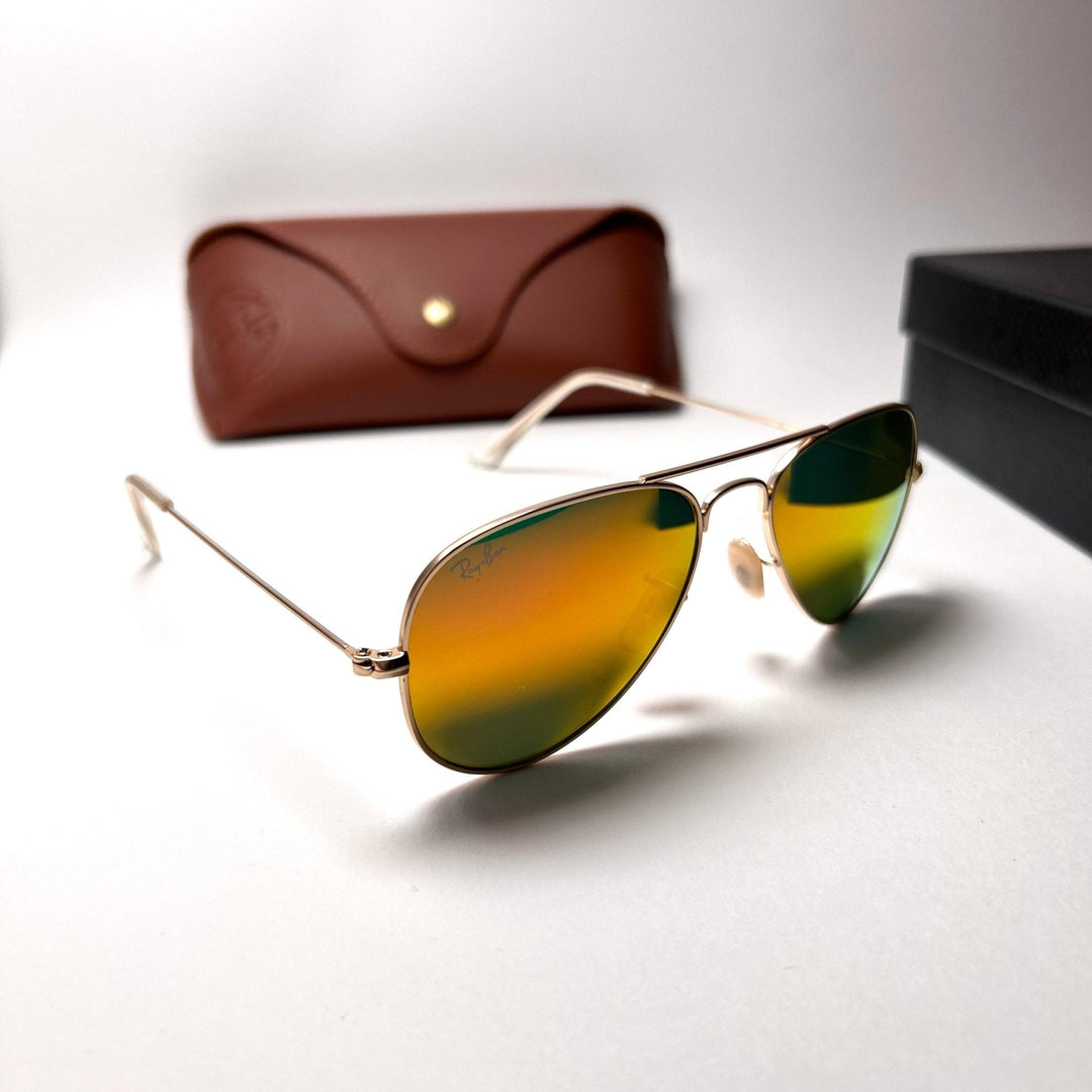 Ray Ban Aviator Small Metal RB3025 - Orange Mirror