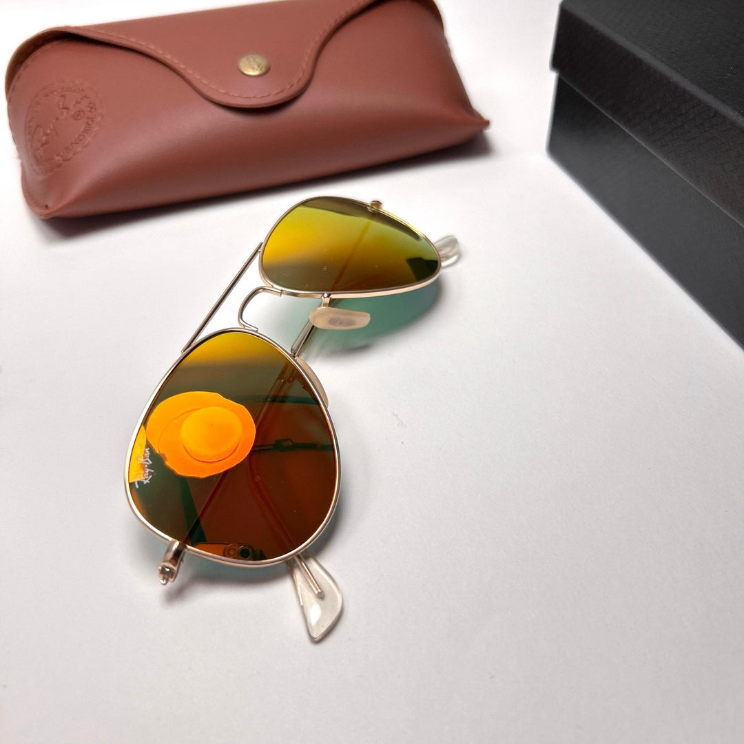 Ray Ban Aviator Small Metal RB3025 - Orange Mirror