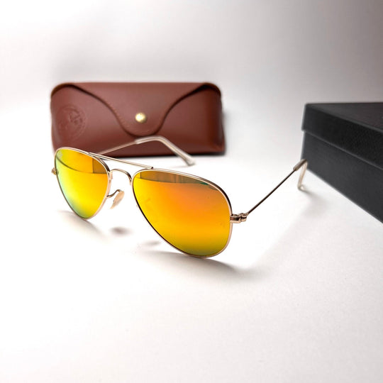 Ray Ban Aviator Small Metal RB3025 - Orange Mirror