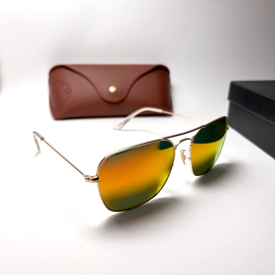 Ray Ban Caravan RB3136 - Orange Mirror